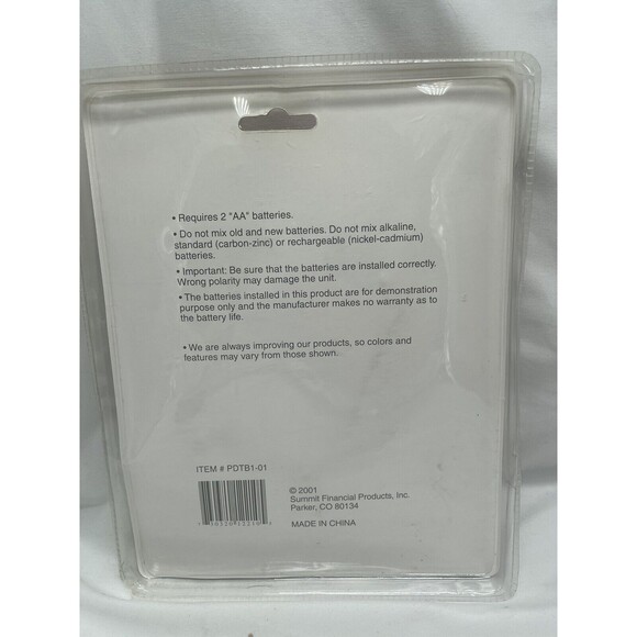 Summit Techno Draw 2001 Hand-Held Communicator Five Cool Sounds RARE - Picture 2 of 10